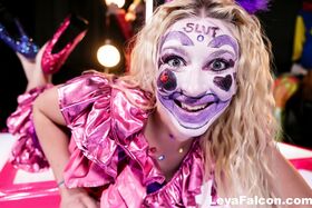 Leya at the Clown Strip Club